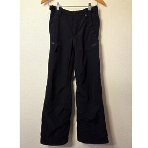 Burton Youth Snowboard Pants L (US 12) Black Insulated Ski Winter Room To‎ Grow